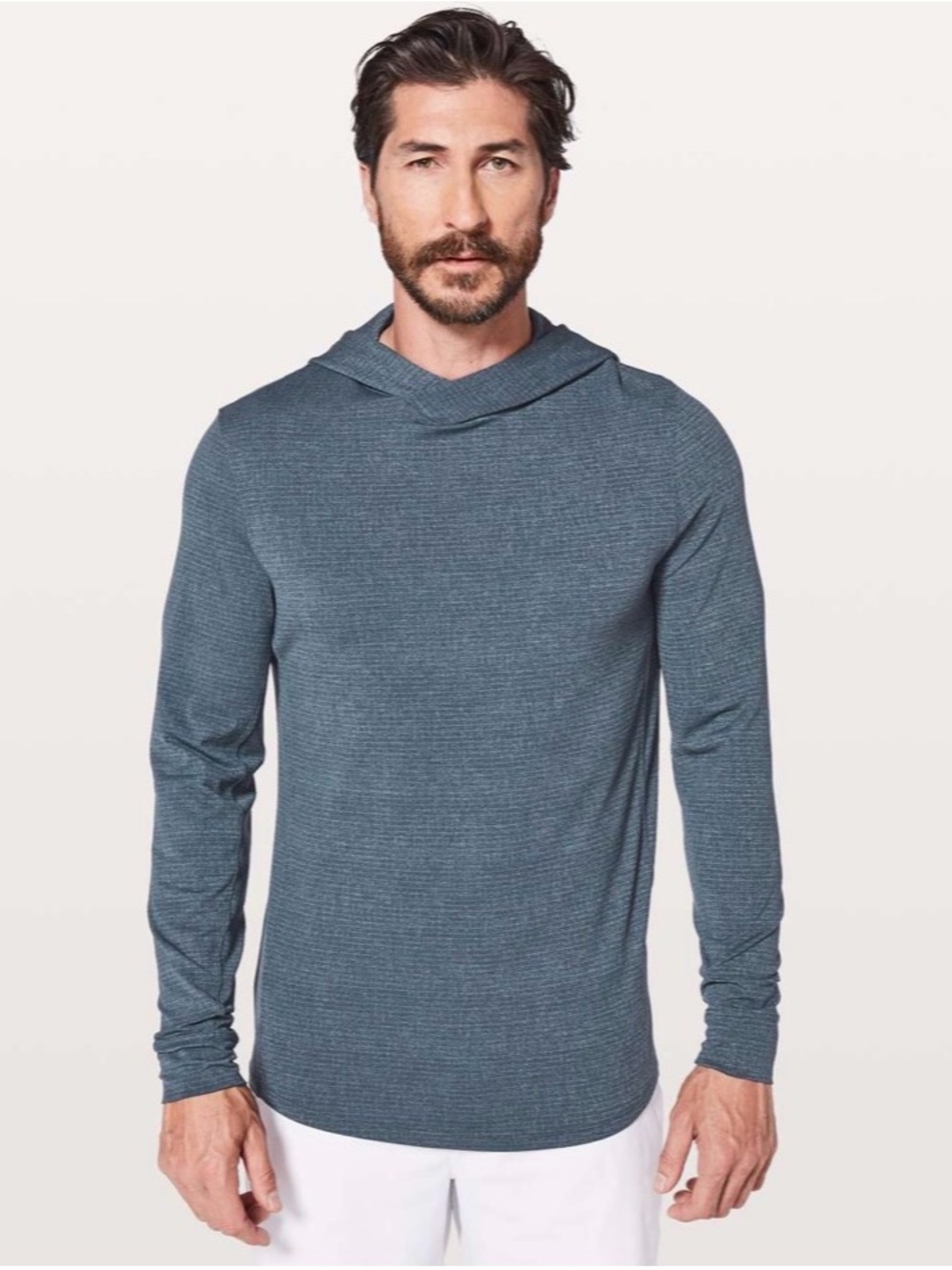 Lululemon Repetition Hoodie in Heathered Mach Blue